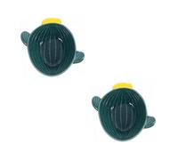 Cabilock 2 Piezas Bol Cerámico Doméstico con Diseño de Cactus Verde para Sopa Ensalada y Frutas Hogar Restaurante y Hotel