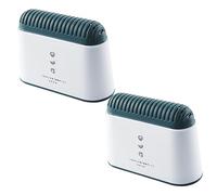 Cabilock 2 Piezas Bolsa Bambú Caja Desodorizante Caja Para Refrigerador Desodorante De Activado Pp Material Para Eliminar Olor Nevera Estuche Reutilizable