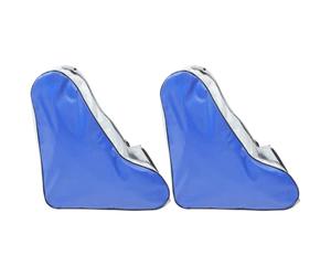 Cabilock 2 Piezas Bolsa para Patines Ruedas Oxford Azul | Protección de Cuchillas en Transporte, Fácil de Llevar, Uso Exterior y Práctica, Incluye Bolsa de Embalaje