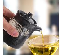 Cabilock 2 Piezas Botella De Vinagre De Salsa De Soja De Sushi De Cerámica Olla De Salsa De Soja Jarra Contenedora De Soja Vinagrera De Aceite Bote De Grasa Botella De Condimento Familiar