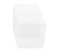 Cabilock 2 Piezas Caja Exhibidora Acrílico Transparente Pequeña para Cubos de Rompecabezas Contenedores Cuadrados Resistentes para Exhibición y Almacenamiento de Figuras y Colecciones