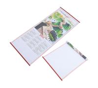 Cabilock 2 Piezas Calendario Chino Año Serpiente Calendario Lunar Colgante Tradicional para Oficina y Hogar Decoración Festiva de Pared