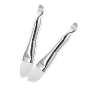 Cabilock 2 Piezas Cepillo para Mascarilla Facial de Doble Extremo Aplicador de Mascarilla Herramienta de Spa Facial Casa