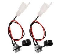 Cabilock 2 Piezas Conector de Cargador de Scooter Puerto de Carga Compatible con Motocicletas de Cable de Carga Práctico y para Modificación y