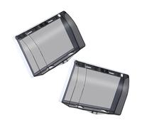 Cabilock 2 piezas Cubierta Protectora Doble para Interruptores y Enchufes Tipo y Duradera para Instalación Exterior Baños y Abiertos
