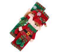 Cabilock 2 Piezas Cubiertas para Manijas de Refrigerador y Microondas Navideñas Material Resistente y Cómodo Protección Antipolvo para Puertas de Electrodomésticos Decoración para Cocina