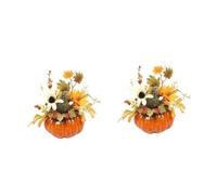 Cabilock 2 Piezas Decoraciones De Calabaza Decoración De Otoño Pegatinas Decoración De Calabaza Víspera De Todos Linterna Decoraciones De Otoño para El Hogar Caer Espuma Orange