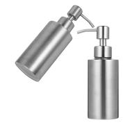 Cabilock 2 Piezas Dispensador de Jabón de Acero Inoxidable Bote Vacío Bomba para Crema y Loción Reutilizable para Baño Cocina y Dormitorio Diseño Moderno y Práctico