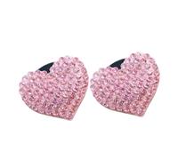 Cabilock 2 Piezas Joya de Amor para Coche Clips de Salida de Difusor de Coche Decoración de Ventilación Clips para Tablero de Instrumentos