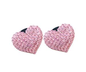 Cabilock 2 Piezas Joya de Amor para Coche Clips de Salida de Difusor de Coche Decoración de Ventilación Clips para Tablero de Instrumentos