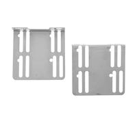 Cabilock 2 Piezas Kit de Montaje para Cabecero de Soporte de Audio de Hierro Plata Tornillos y Herramientas para Instalación Fácil y Soporte Estable en Sistema de Navegación Dvd
