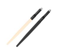 Cabilock 2 Piezas Lápices Microblading Manuales para Cejas con Mango de Madera Herramienta Precisa para Posicionamiento y Maquillaje Temporal Permanente Accesorio Artístico Multifuncional