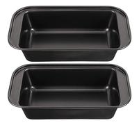Cabilock 2 Piezas Molpara Hornear Piedra Maifan Caja de Antiadherente Bandeja para Pasteles para Repostería Hogar y