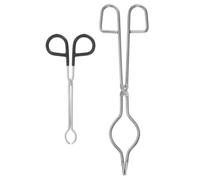 Cabilock 2 Piezas Pinzas para Moxibustión de Metal Duradero de Abrazaderas Pequeñas y Ligeras Clip de Seguridad para Moxa Herramienta Manual para Terapias Casa y Clínica