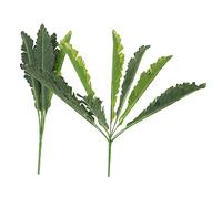 Cabilock 2 Piezas Plantas Decorativas Artificiales de Sansevieria Simuladas Realistas Ornamentación para Hogar y Oficina sin Necesidad de Riego Fácil de Limpiar Verde