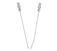 Cabilock 2 Piezas Punta de Pulverización para Limpiadora a Presión de Acero Inoxidable Conexión Rápida 1/4 para Mantenimiento de Muebles Exteriores y Limpieza de Aire Acondicionado