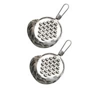 Cabilock 2 Piezas Raspadores de Gelatina Inoxidable Herramienta Ligera para Hacer Fideos Fríos Gelatina y Platos de Fruta Cocina