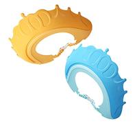 Cabilock 2 Piezas Sombreros De La Ducha Del Bebé Gorros De Shampoo Para Gorro De Champú Tapas De Champú Ajustables Bañera Infantil Niño Polipropileno (pp) Gorro De Natación Proteccion