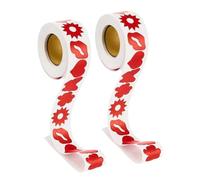 Cabilock 2 rollos Pegatinas Autoadhesivas para Tomar Sol Cuerpo Removibles de Unidades para Decoración y Fácil y Rápido