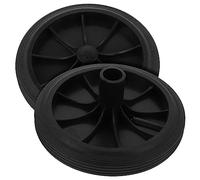 Cabilock 2 Ruedas Para Cubo De Basura 7.48X7.48X3.54In Ruedas De Cubo De Basura Plástico Ligero Resistente Fácil Instalación Accesorios Para Contenedores En Hogar Oficina Y Espacios Públicos