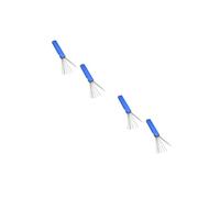 Cabilock 2 Series Herramientas De Limpieza De Carburadores De Inoxidable Limpiador De Jets Y Punta De Antorcha Para Motocicletas Y Atv 3 Piezas*2