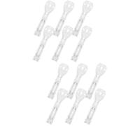 Cabilock 2 Series Soporte De Pared para Cortinas Código De Instalación para Rieles De Cortina Accesorios De Montaje para Y Paredes Instalación Y Uso Práctico 6 Piezas*2