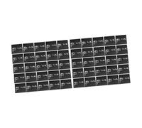 Cabilock 2 Series Tarjetas De Nombre Para Graduación Tarjetas De Asiento Plegables Para Fiesta De Graduación Para Decoración De Mesas 50 Piezas*2