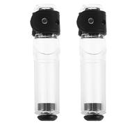 Cabilock 2 Tapas Protectoras para Caña de Pescar Telescópica 3.9 M, Funda Transparente de Plástico Resistente E para Protección de Punta, Accesorio para Pesca al Aire Libre