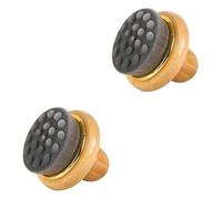 Cabilock 2 Uds Cepillado Para Champú Húmedo Removedor Linfático Portátil Niños Masaje Cabello Ducha De Madera Ducha Esponja Sensible Cepillos De Limpieza En Seco Madera O Espalda Cuerpo