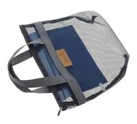 Cabilock 2 Unidades Bolsa Playera de Malla para Mujer Bolsa de Viaje Portátil con Asas Bolso de Almacenamiento Ligero y Duradero para Playa y Actividades al Aire