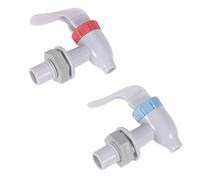 Cabilock 2 unids Refrigerador de Agua Dispensador de Grifo Reemplazo Faucet Botella Jarra de Agua Reutilizable Palanca de Bebida Válvula de Agua Vaso de Agua Crock