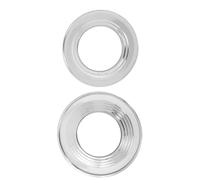 Cabilock 2 vaporeras de acero inoxidable: bandeja redonda con distribución uniforme del calor, ideal para albóndigas, verduras y mariscos.