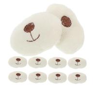 Cabilock 20 Piezas Accesorios para Juguetes DIY de Oso y Perro de Peluche Divertidas para Proyectos de Manualidades Suministros Seguros para Relleno de Peluches