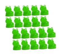 Cabilock 20 Piezas Conjunto Mini Ranas de Resina para Decoración de Jardín y Micro Adornos de Animales para Interiores y Exteriores