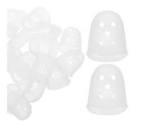 Cabilock 20 Piezas Fundas Antideslizantes para Dedos Cómodos y Resistentes para Práctica de Guitarra para Principiantes y Jugadores Avanzados