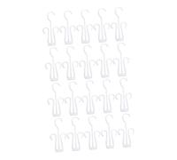 Cabilock 20 Piezas Ganchos Colgantes para Zapatos Organizador de Calzado Soporte para Secado y Almacenamiento de Zapatillas Diseño Resistente y Práctico para Evitar Deformaciones