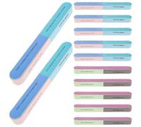 Cabilock 20 Piezas Kit de Bloques Pulidores de Uñas Caras Multifuncional Mini Profesional para Manicura Brillo y Pulido Casa y Salón