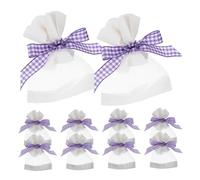 Cabilock 20 Piezas Lavanda Saquitos Vacíos Organza para Armarios Diseño Transpirable con Ventana Abierta Paquete para Ambientar y Organizar Ropa