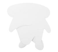 Cabilock 20 piezas Recortables Figuras Humanas Papel Blanco para Manualidades Infantiles Plantillas DIY para Dibujo y Pintura Fomenta Creatividad y Habilidades Artísticas