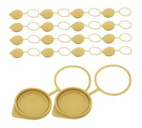 Cabilock 20 Piezas Tapa Depósito Líquido Limpiaparabrisas Compatible Sellada Fugas Seguro para Tanque de Fluido Limpiador