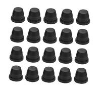 Cabilock 20 Piezas Tapones de Goma para Purgador de Frenos Cubiertas Antipolvo para Motocicletas y Coches Compatibles con Varias Instalación Rápida y Fácil Protección Duradera