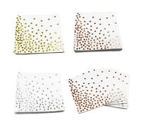 Cabilock 20 Servilletas De Lunares Papel Desechable Patrón Único Perfecto Para Reuniones y Celebraciones