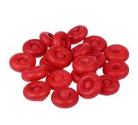 Cabilock 20 Tapas de Sellado de Látex Rojas para Adhesivos y Masilla, Flexibles y Resistentes, Ideales para Banco de Trabajo y Kit de Herramientas