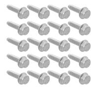 Cabilock 20 Tornillos De Fijación Con Argolla De Elevación Tuercas Accesorios Para Coche Componentes De Escape Sujetadores Tuercas De Espárrago De Tubo De Escape Pernos De Brida