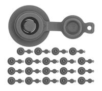 Cabilock 20 Unidades Válvula de Aire TPU para Almohada y Colchón de Viaje | Tapón de Repuesto para Inflado, Ajuste, Sellado Hermético, Uso en Almohada Cervical y Descanso