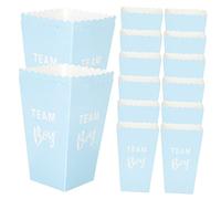 Cabilock 20Pcs caja de palomitas de maíz decoración fiesta cajas fabricante de palomitas de maíz cubo de palomitas de maíz para shower pequeñas cajas de palomitas de maíz Papel