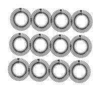 Cabilock 24 piezas Peinetas de Plástico con Dientes Diademas Elásticas para Pelo con Diseño de Resorte Accesorios Versátiles para Estilizar Cabello y Pelucas Sujeción Segura para Mujer