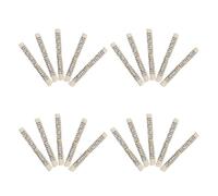 Cabilock 25 Unidades Rollo de Mezuzá Kosher Impreso para Puerta Valor Decorativo, Diseño Prerolled en Papel y Cuerda de Yute, Decoración Tradicional para Espacio del Hogar