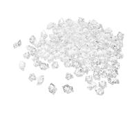 Cabilock 260 Piezas Cubos de Hielo Acrílicos Falsos para Decoración de Jarrones Cristales Transparentes para Relleno de Vases para Bodas y Fiestas Sin Derretirse Material Duradero