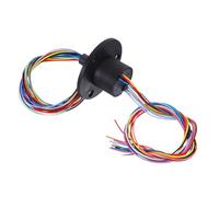 Cabilock 2a Anillo Colector Rotatorio Vías Para Motor Pequeño Con Conector Deslizante Conductivo De Bola Construcción y Resistente